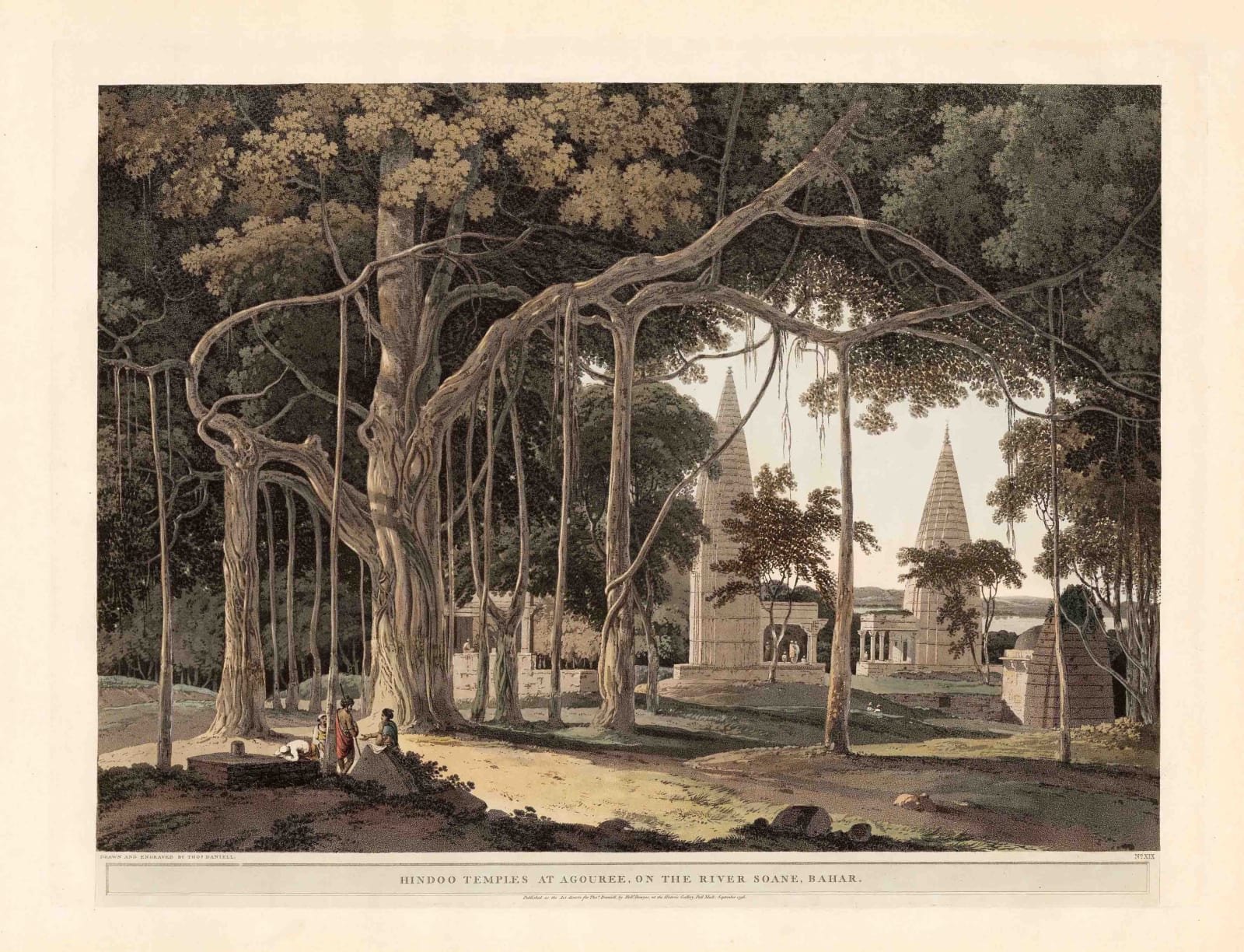Thomas & William Daniell, India - Agori, 1796