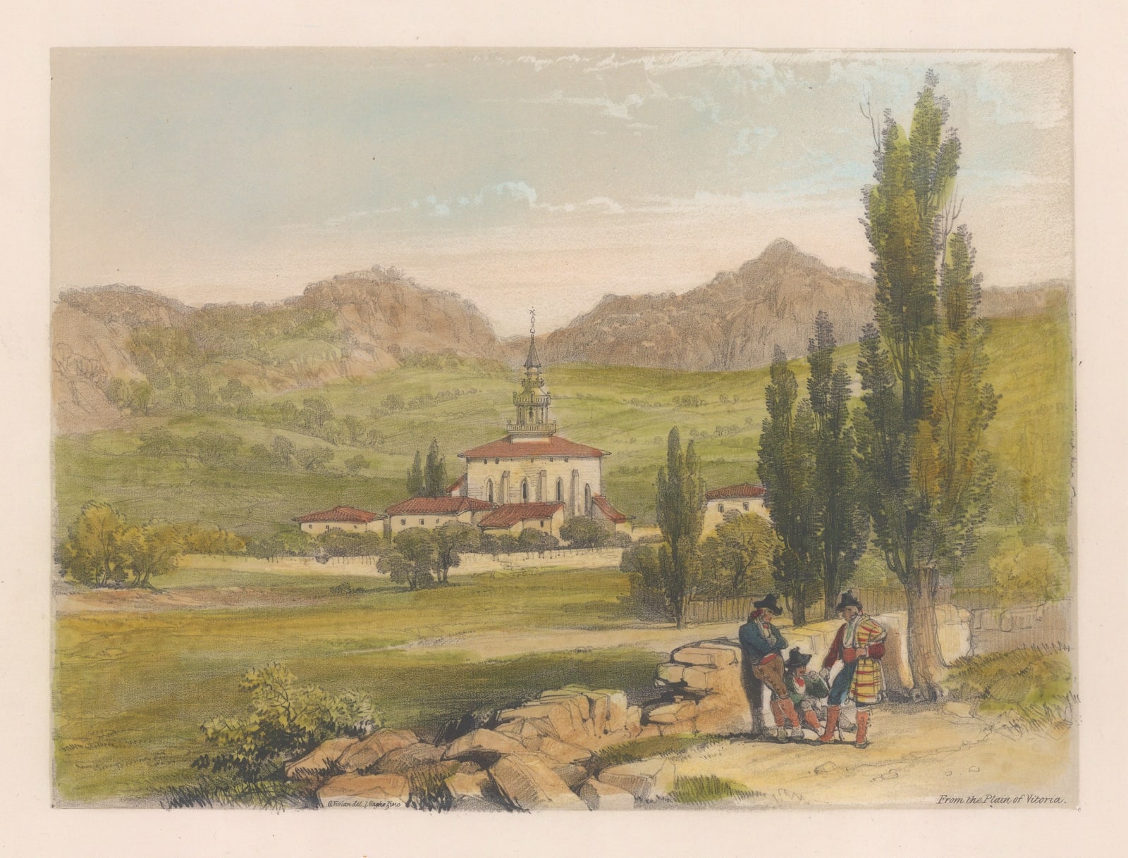 George Vivian, Spain - Vitoria, 1838