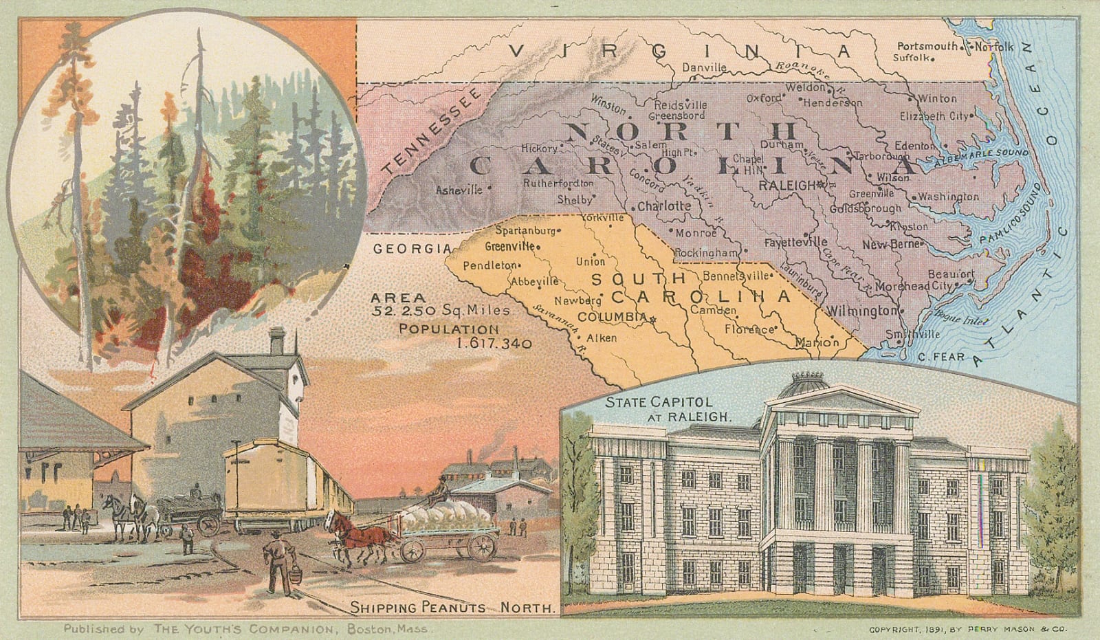 Perry Mason & Co., North Carolina, 1891