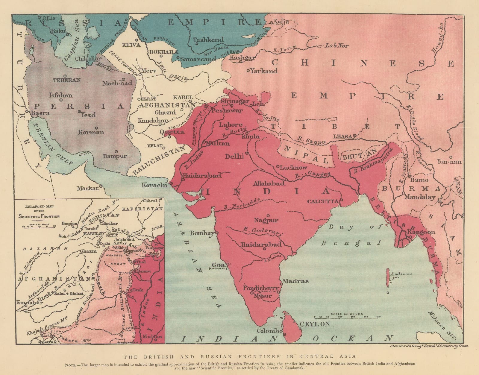 The Graphic Magazine, The British and Russian Frontiers in Central Asia, 1879