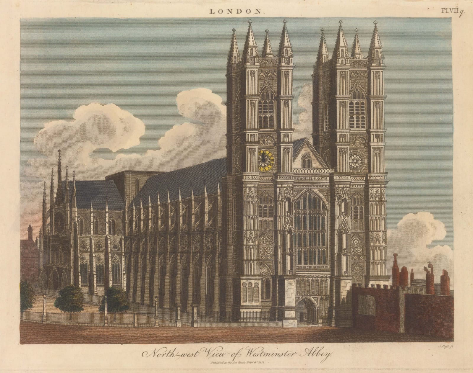 John Wilkes, London - Westminster Abbey, 1815