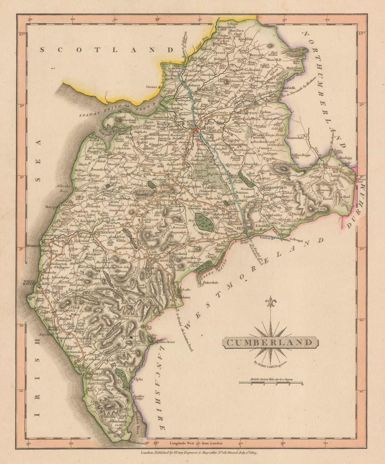 John Cary, Cumberland, 1793