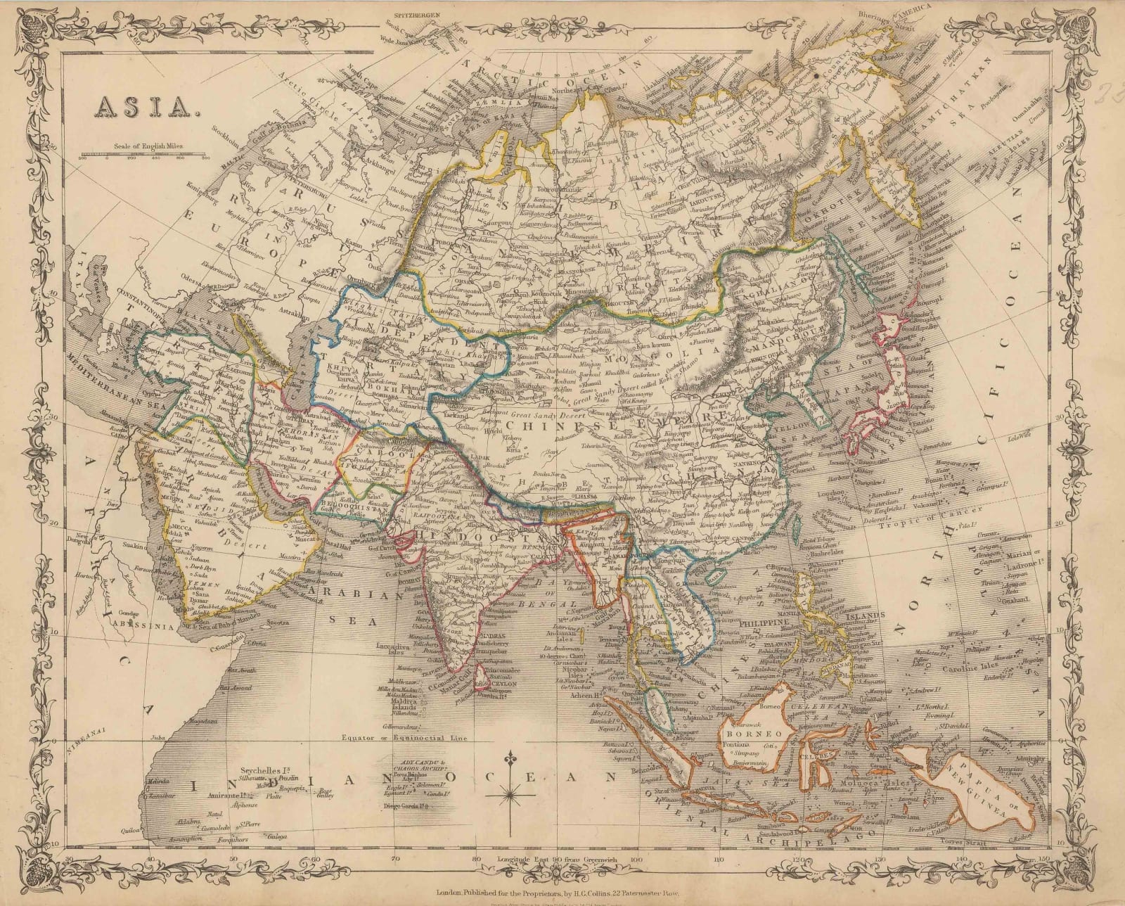 Henry George Collins, Asia, 1850 c.