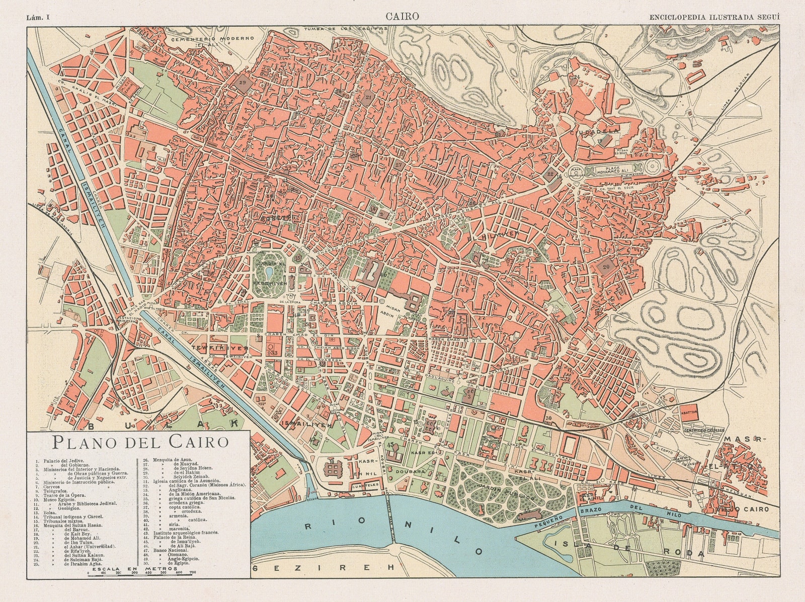 Enciclopedia Segui, Cairo, 1910 (c.)
