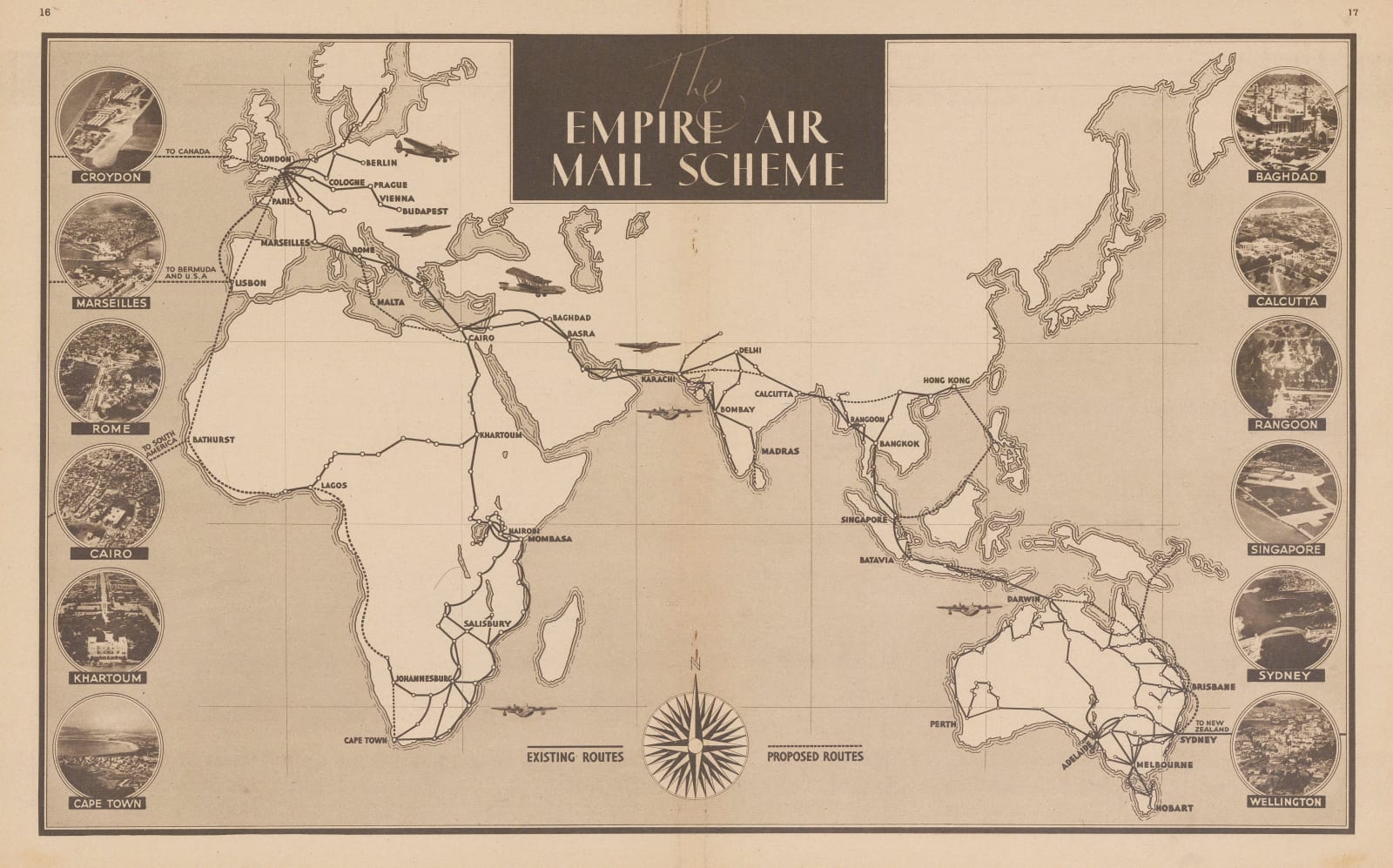 Flying Magazine, The Empire Air Mail Scheme, 1938 c.