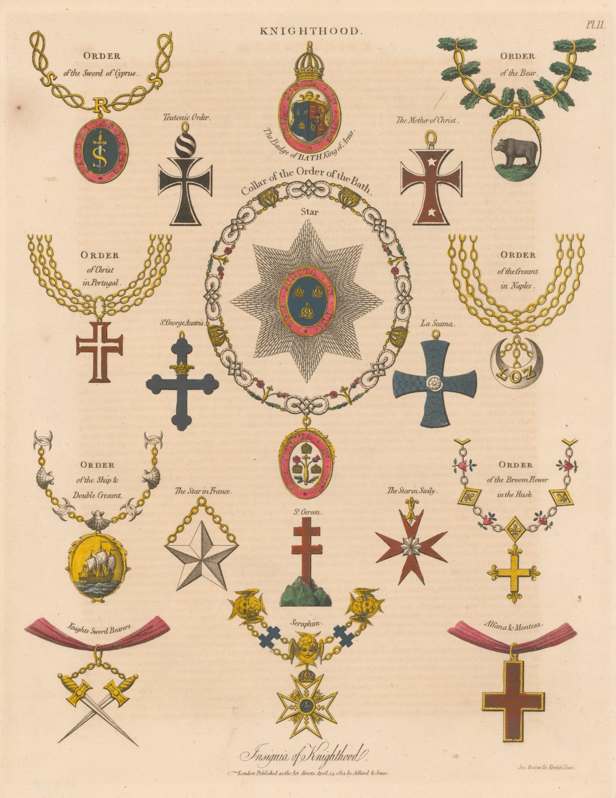 John Wilkes, Heraldry - Knighthood, 1829