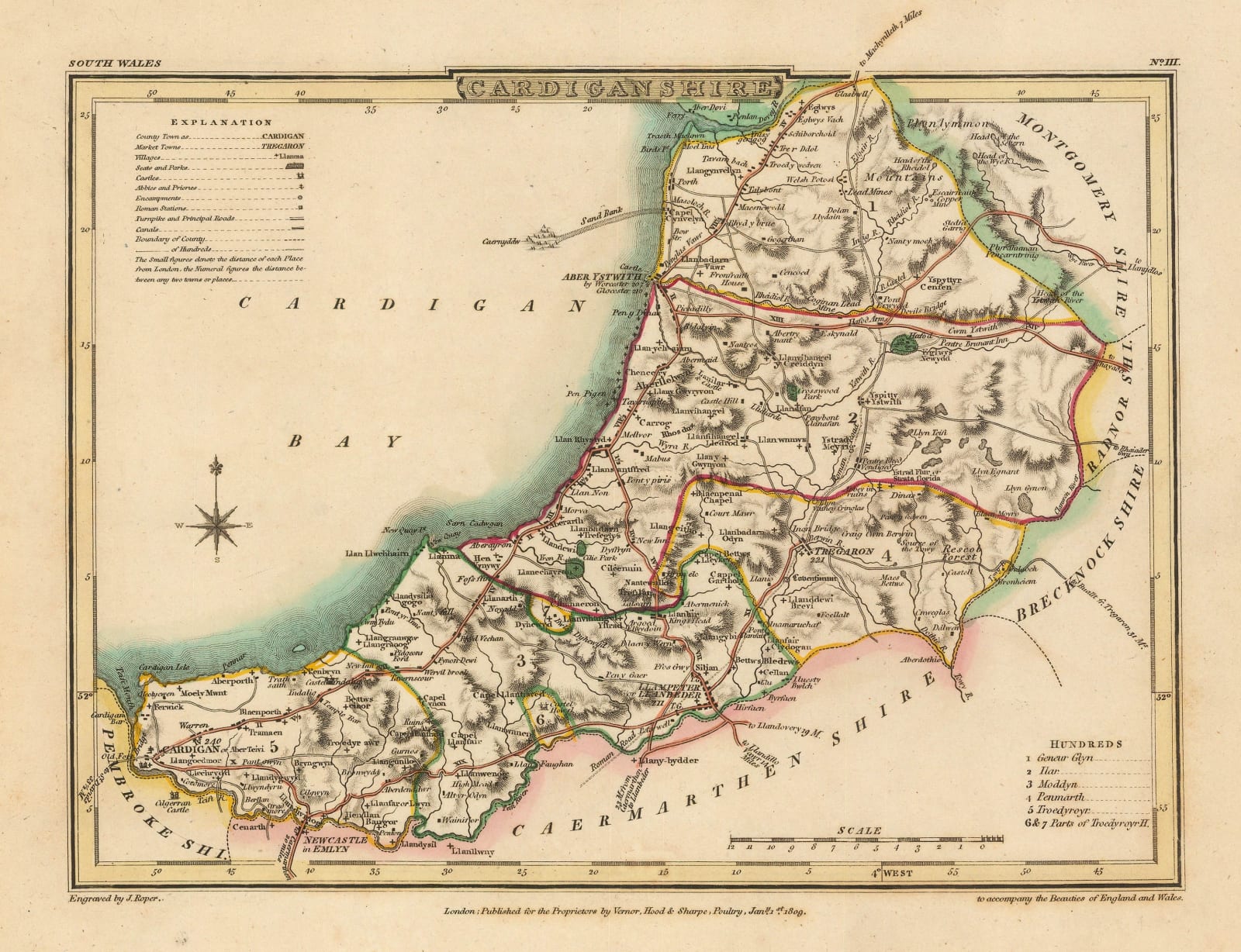 Cole & Roper, Cardiganshire, 1809