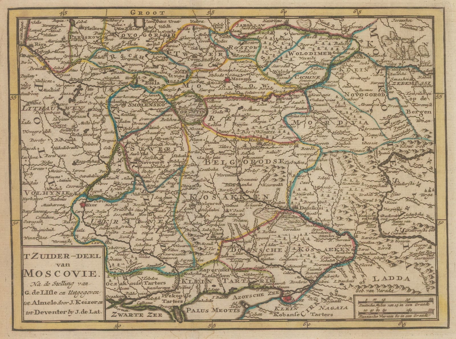 Jan de Lat, Southern Muscovy, 1777