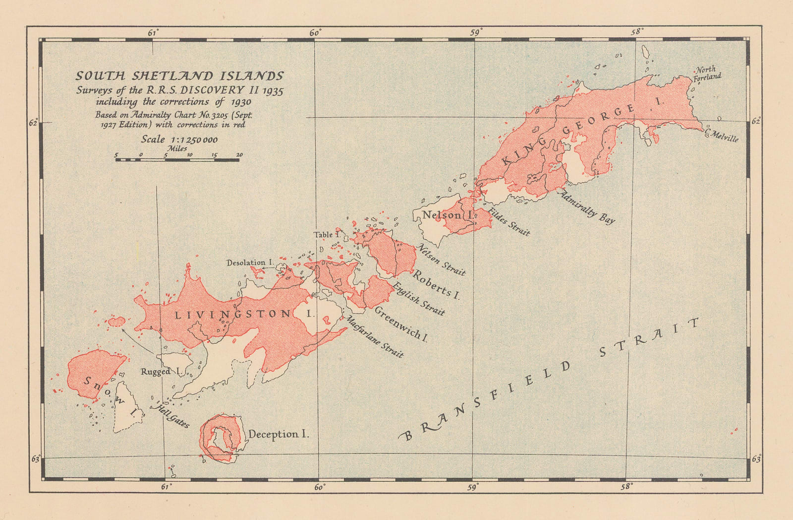 Royal Geographical Society (RGS), South Shetland Islands, 1935 c.