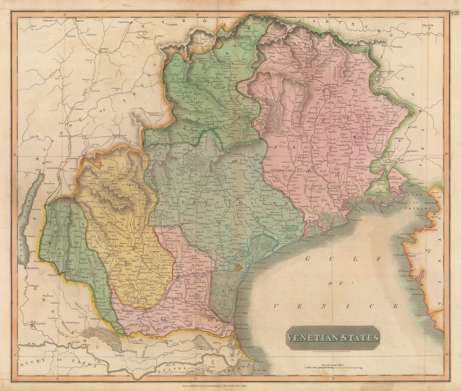 John Thomson, Northeast Italy, 1816