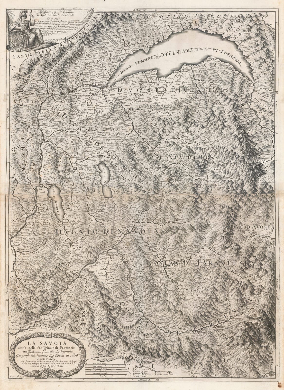Domenico & Giuseppe Rossi, Savoie, 1692