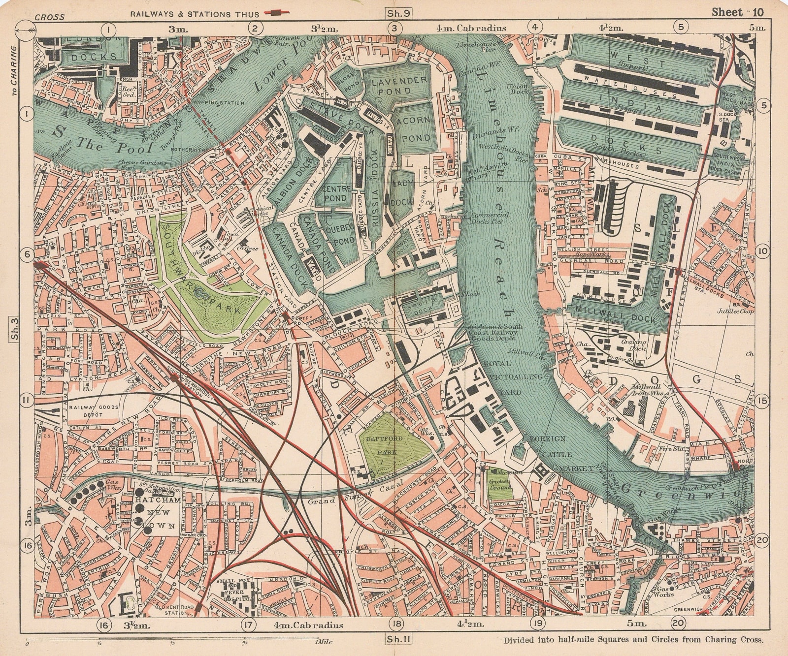 George W. Bacon, Rotherhithe, Deptford & Bermondsey, 1928