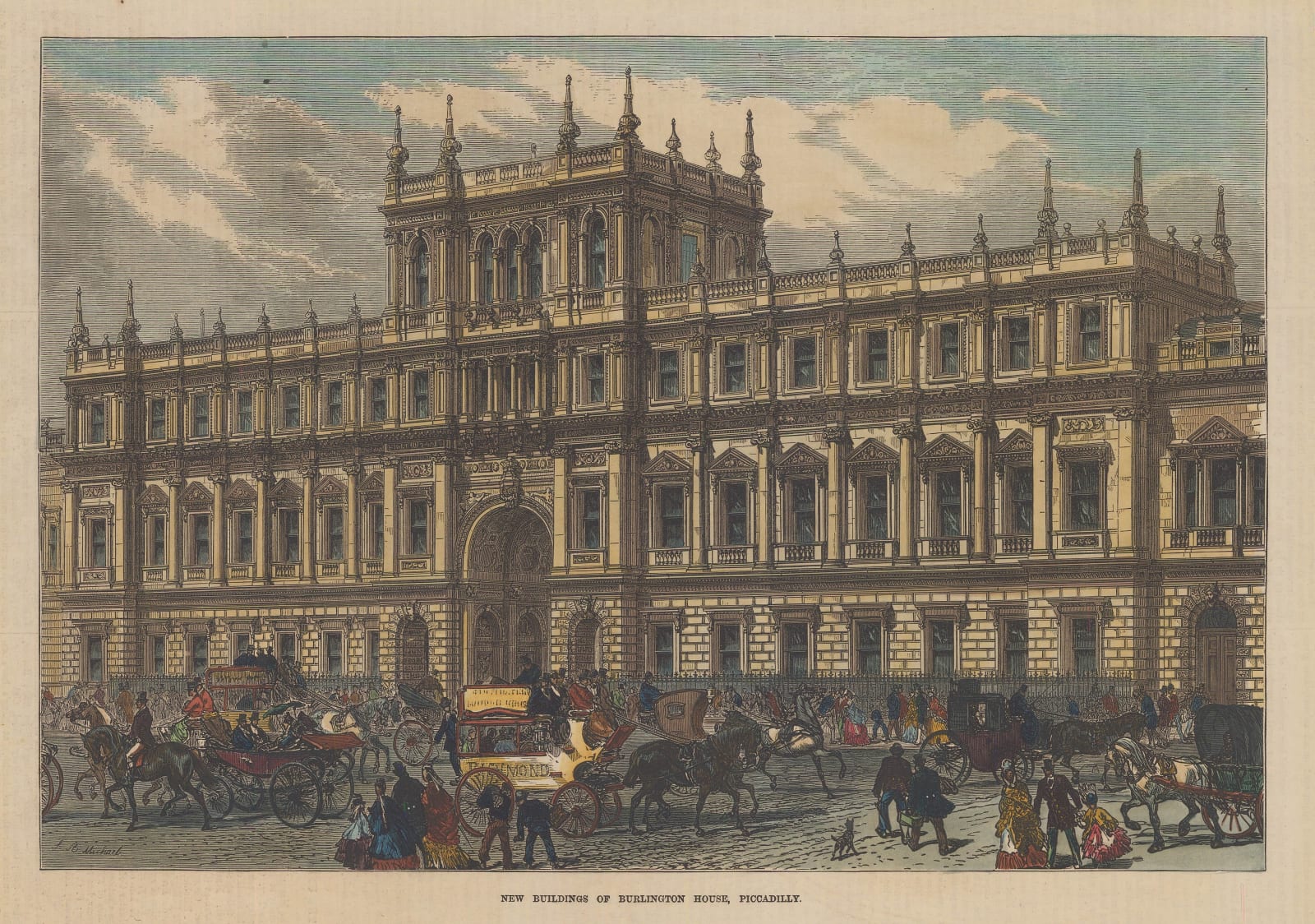 Illustrated London News (ILN), London - Royal Academy, 1858