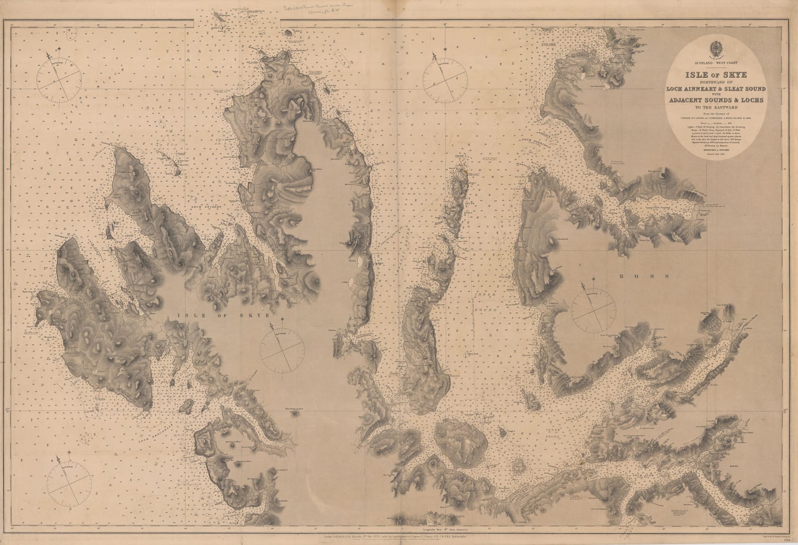 British Admiralty, Isle of Skye, 1878