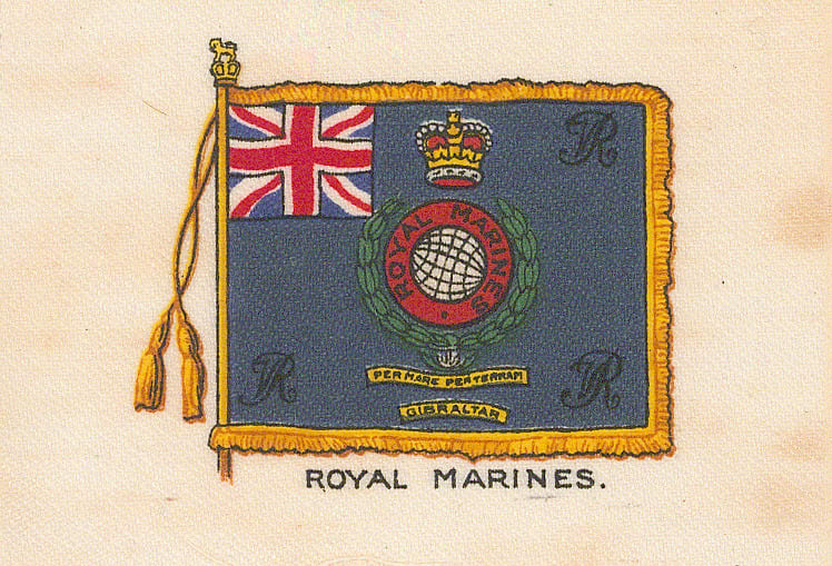 BDV Cigarettes, British Army - Royal Marines, 1920 c.