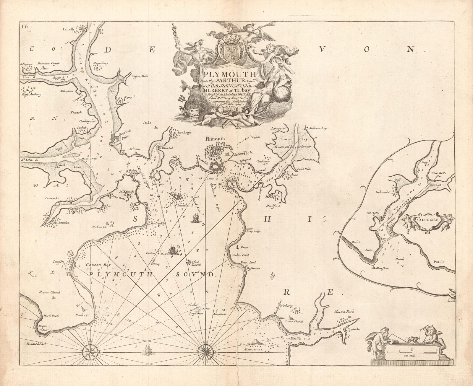 Capt. Greenvile Collins, Plymouth, 1785