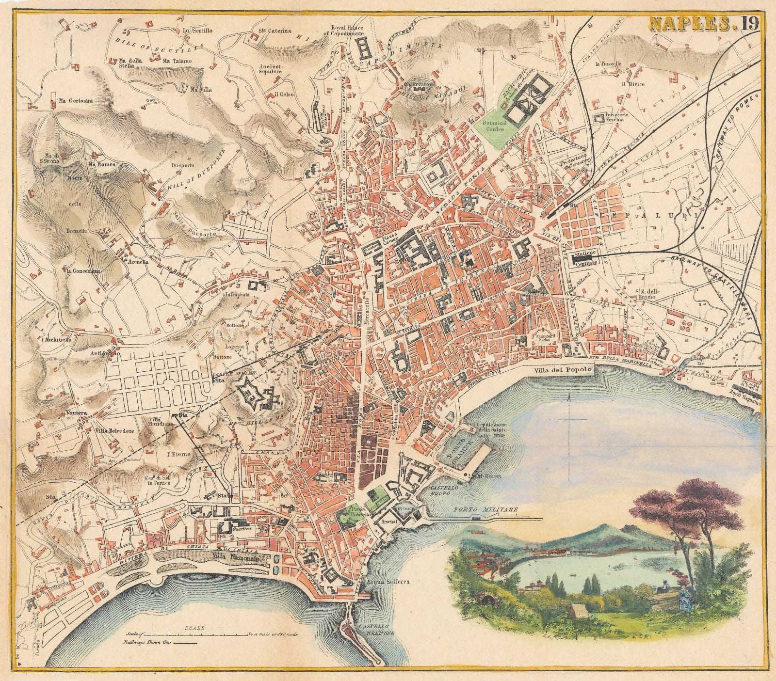 George Bradshaw, Naples, 1889