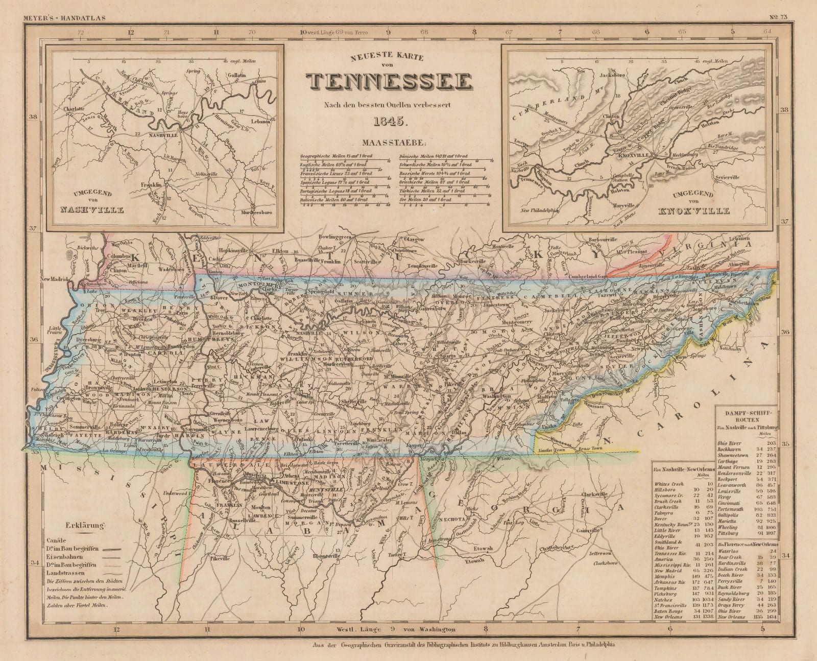 Joseph Meyer, Tennessee, 1845