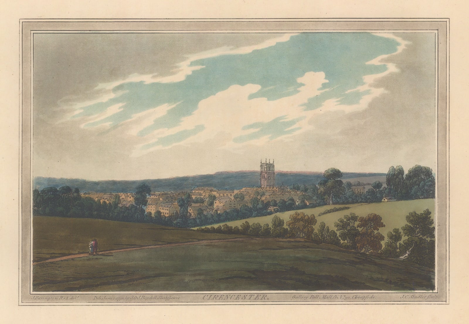 John Boydell, Cirencester, Gloucestershire, 1793