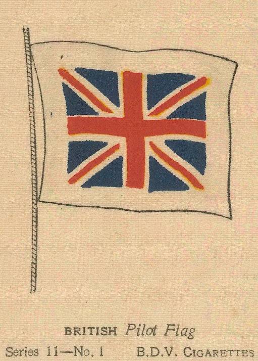 BDV Cigarettes, Flags - Great Britain, 1918