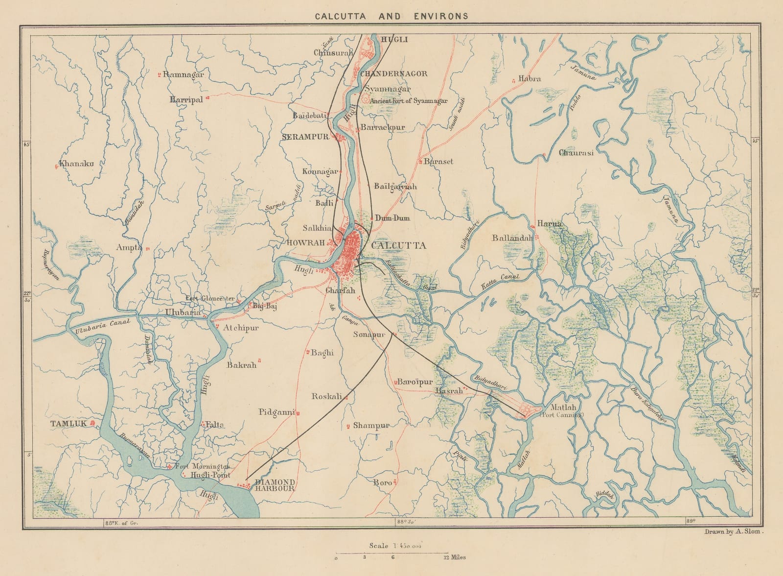 George Virtue, Kolkata (Calcutta) and environs, 1890 c.