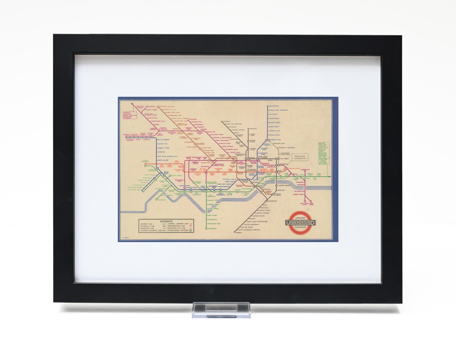 Harry Beck, London Underground Map, 1937
