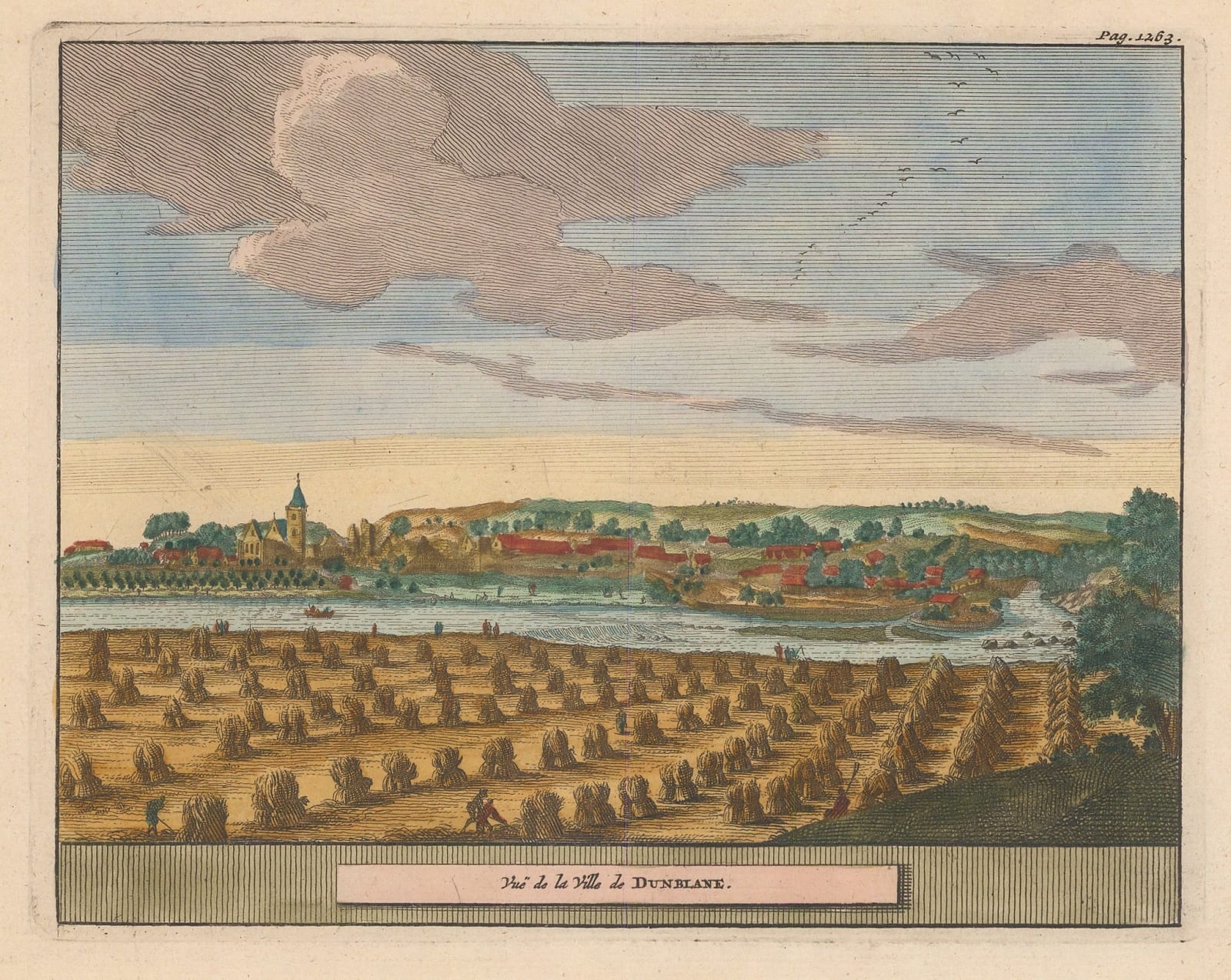 Pieter Van der Aa, Scotland - Dunblane, 1727