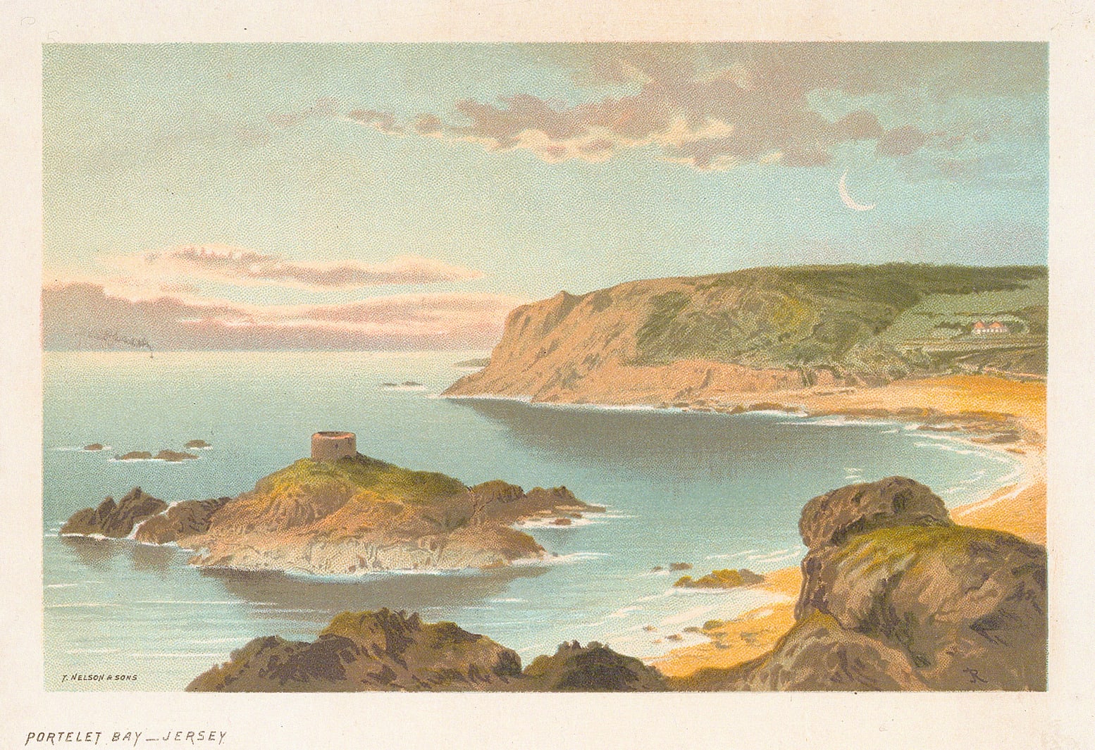 Thomas Nelson, Jersey - Portelet Bay, 1889