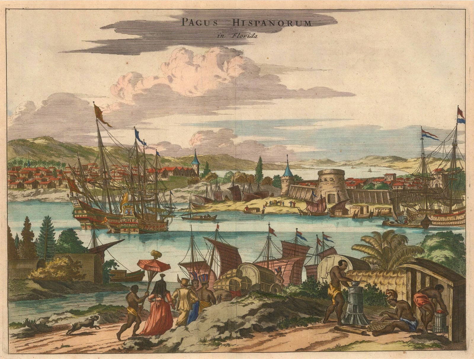 John Ogilby, Florida - St Augustine, 1671