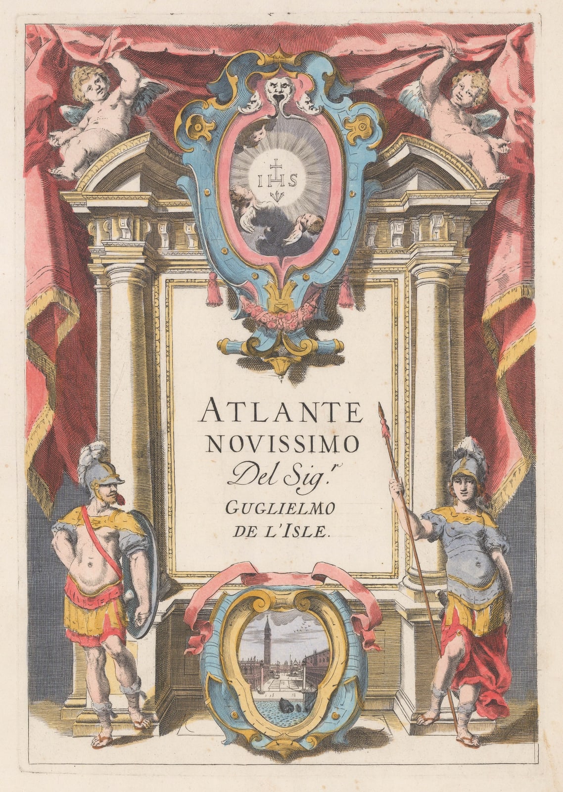 Isaac Tirion, Atlante Novissimo Del Sigr. Guglielmo De L'Isle, 1744
