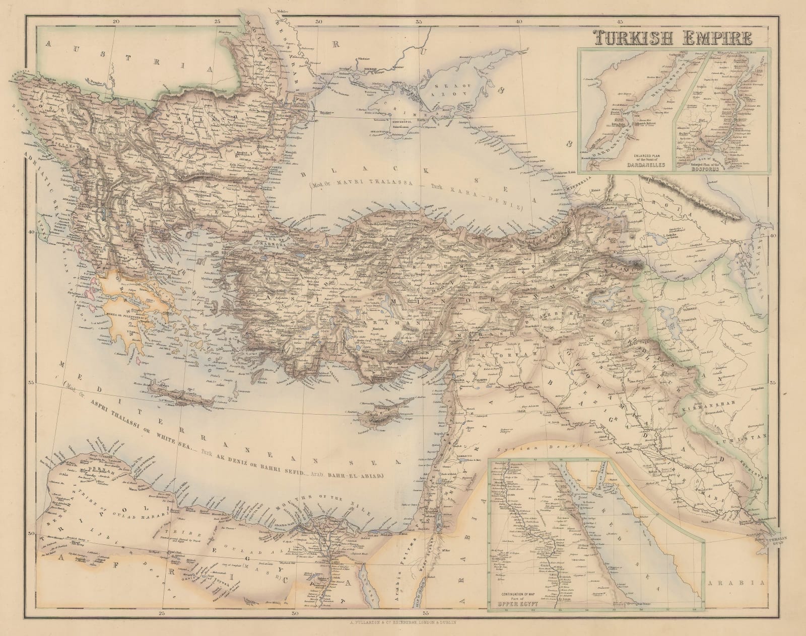 Archibald Fullarton, Turkish Empire, 1860 c.