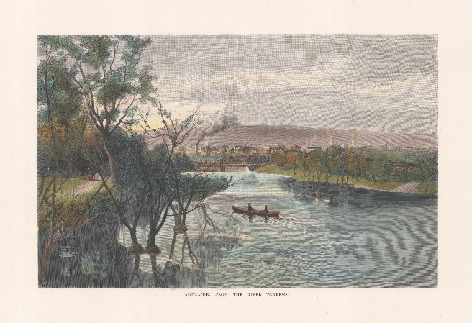 Picturesque Australia, Australia - Adelaide, 1888