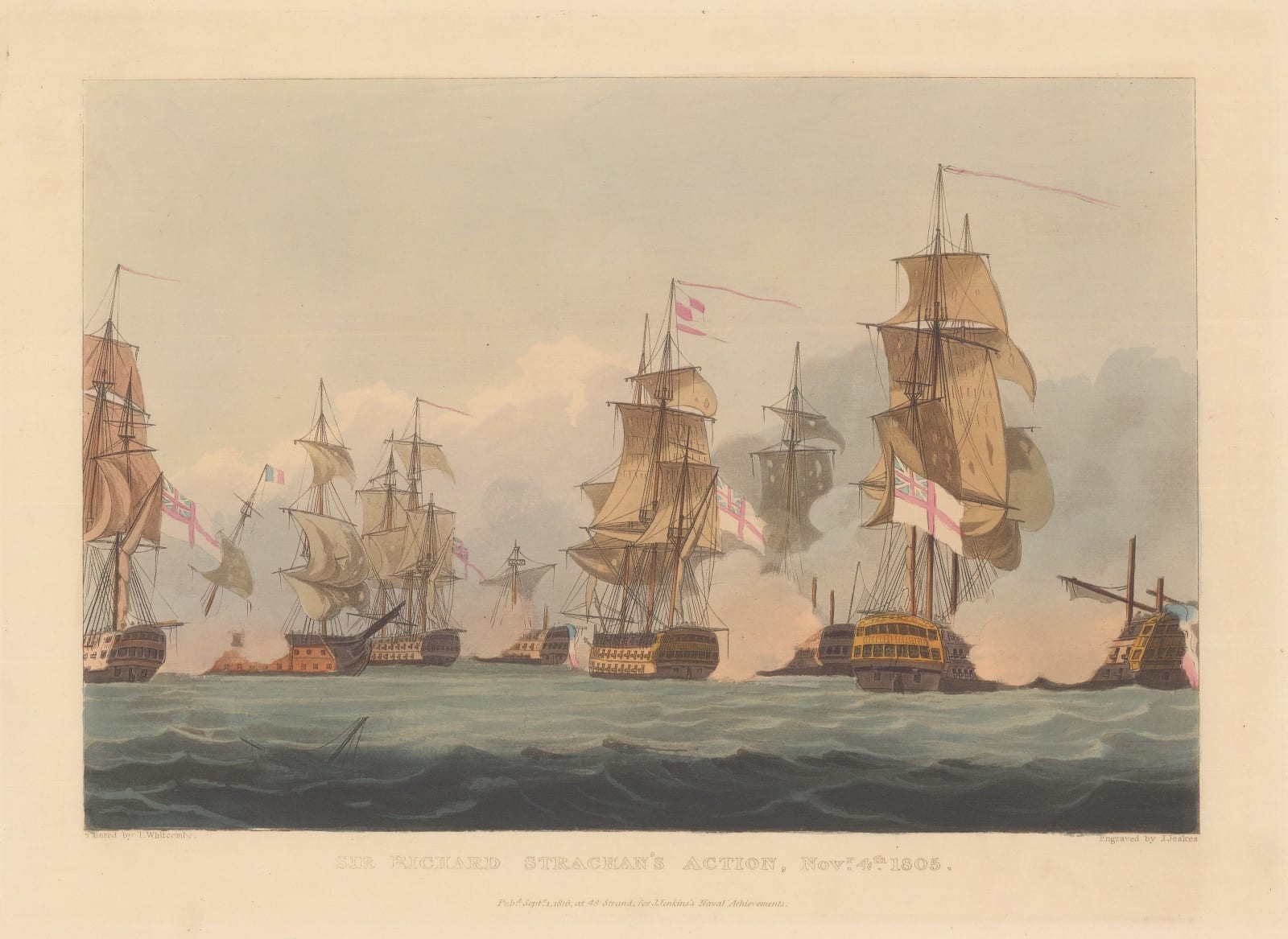James Jenkins, Battle of Cape Ortegal 1805, 1817
