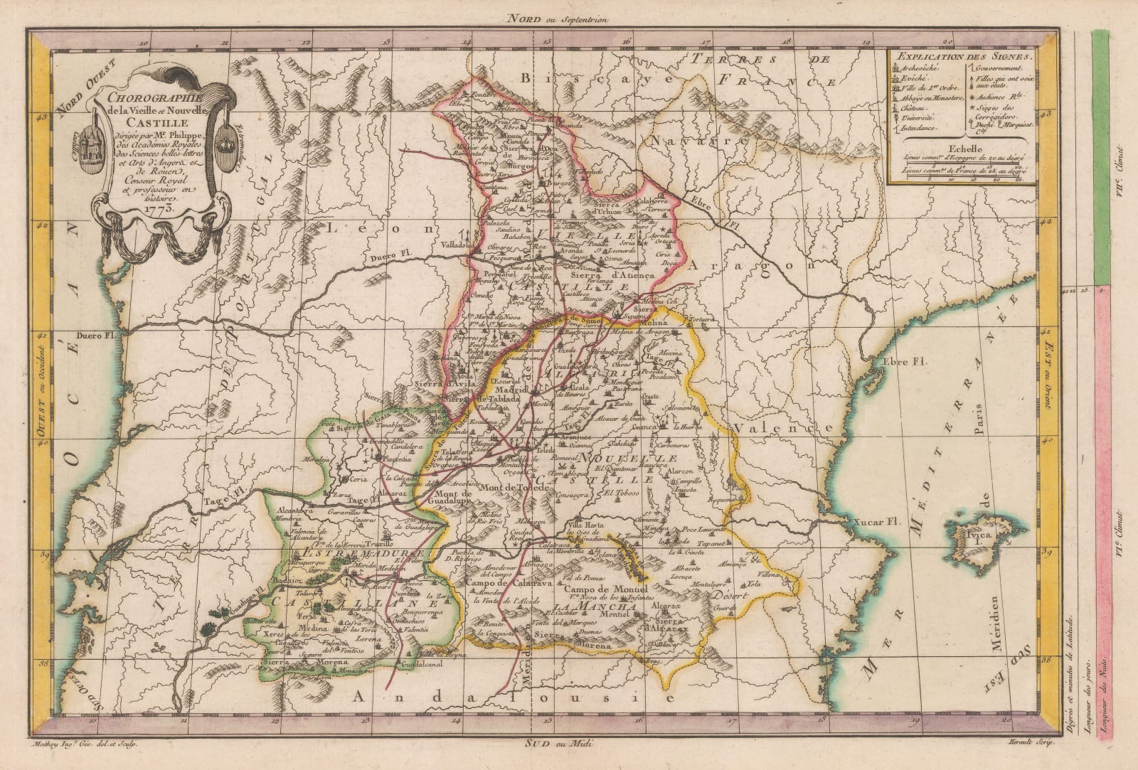 Étienne André Philippe de Prétot, Old and new Castille, 1773