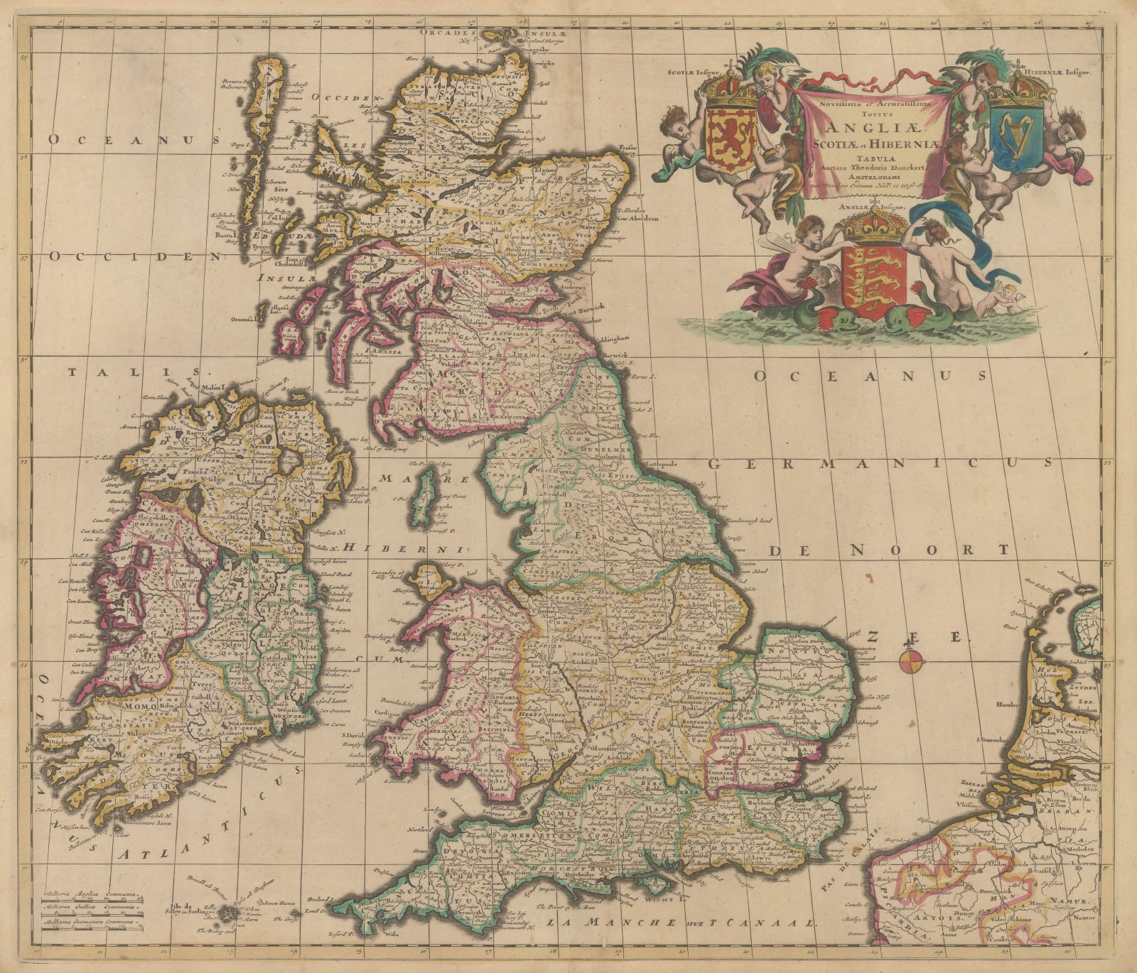 Theodore Danckerts, Kingdom of Great Britain, 1685 c.