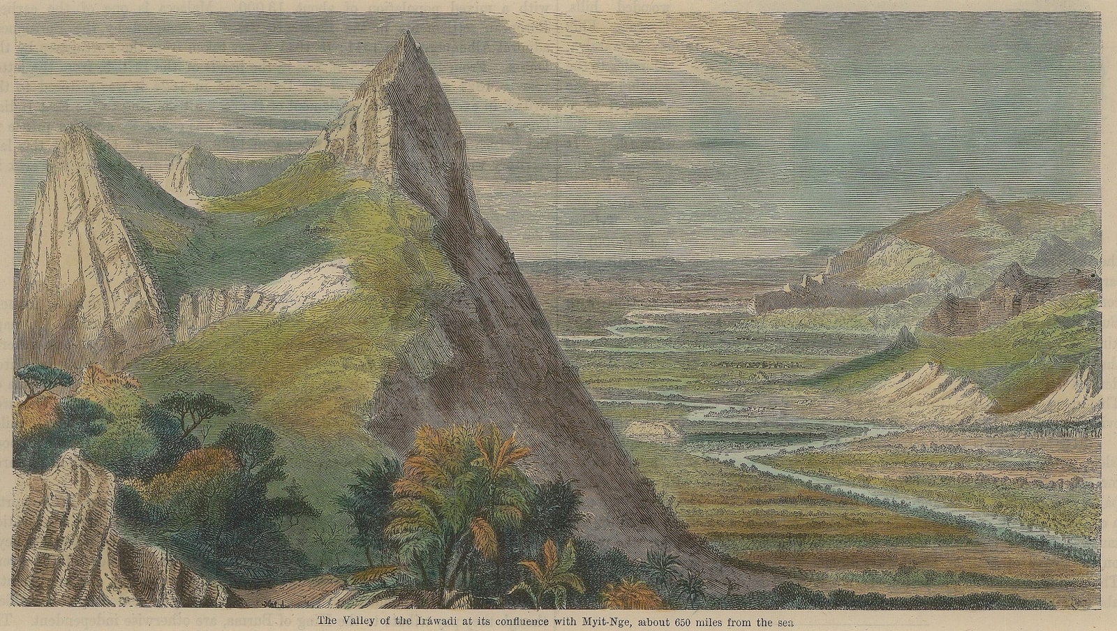 Illustrated London News (ILN), Burma - Irrawaddy Valley , 1880 c.