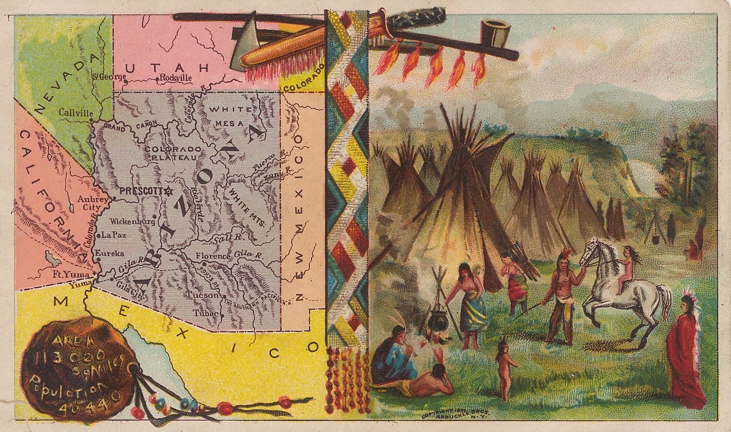 Arbuckle Brothers Company, Arizona, 1889