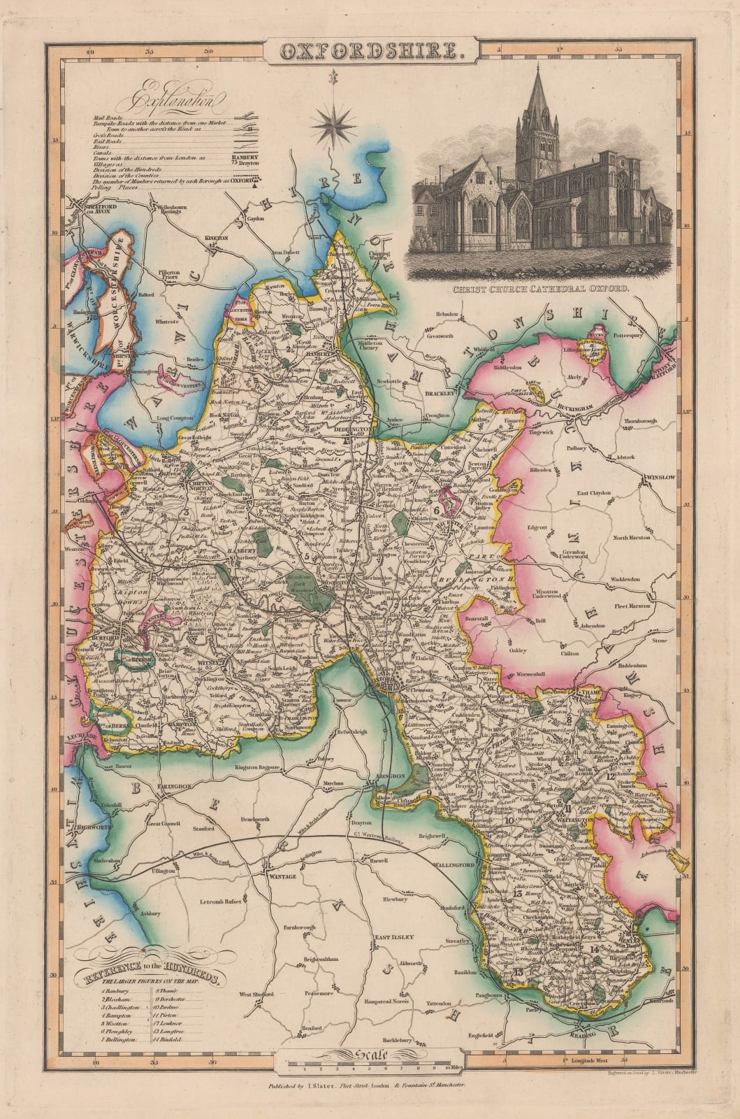 Isaac Slater, Oxfordshire, 1830 c.