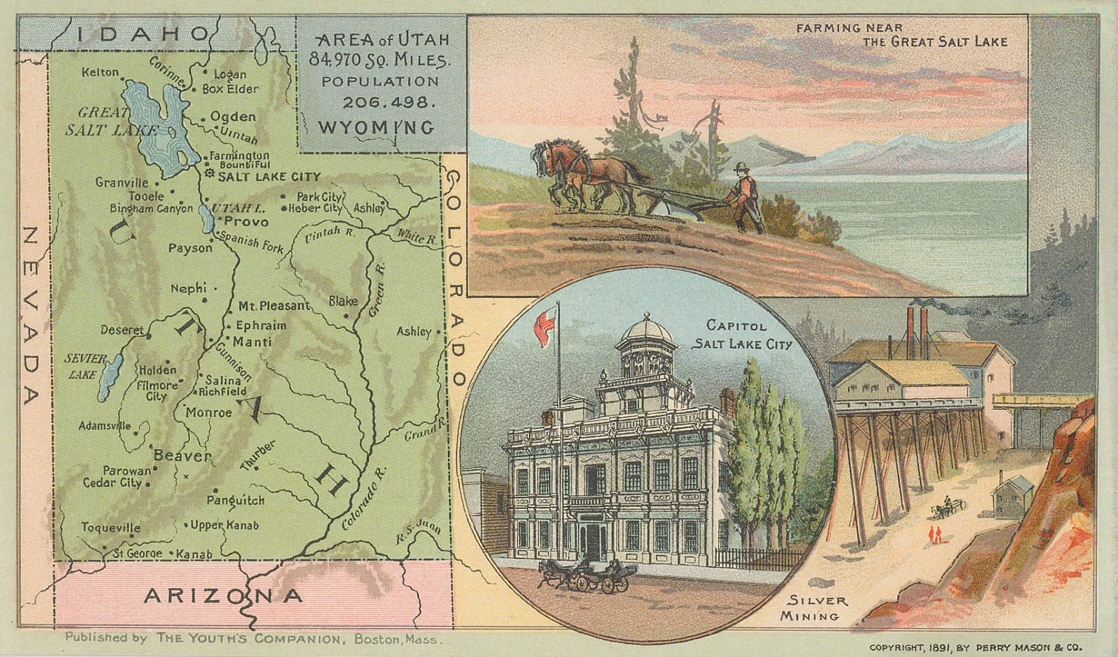 Perry Mason & Co., Utah, 1891