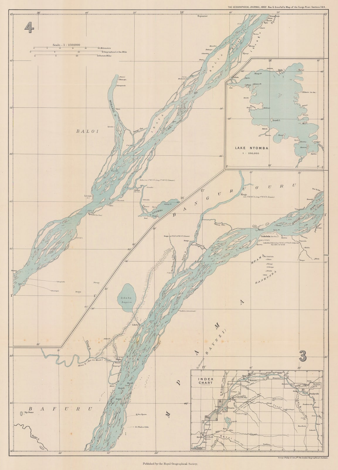 Royal Geographical Society (RGS), The Congo River, 1902