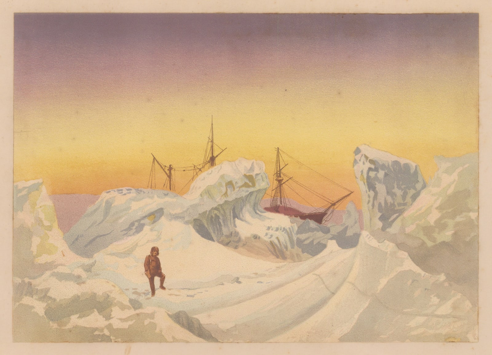 Edward Moss, Arctic - Expedition of H.M.S. Alert, 1880 c.