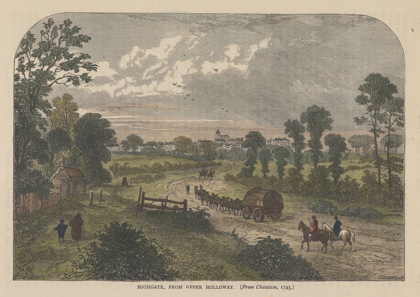 Old & New, London - Highgate, 1880 c.