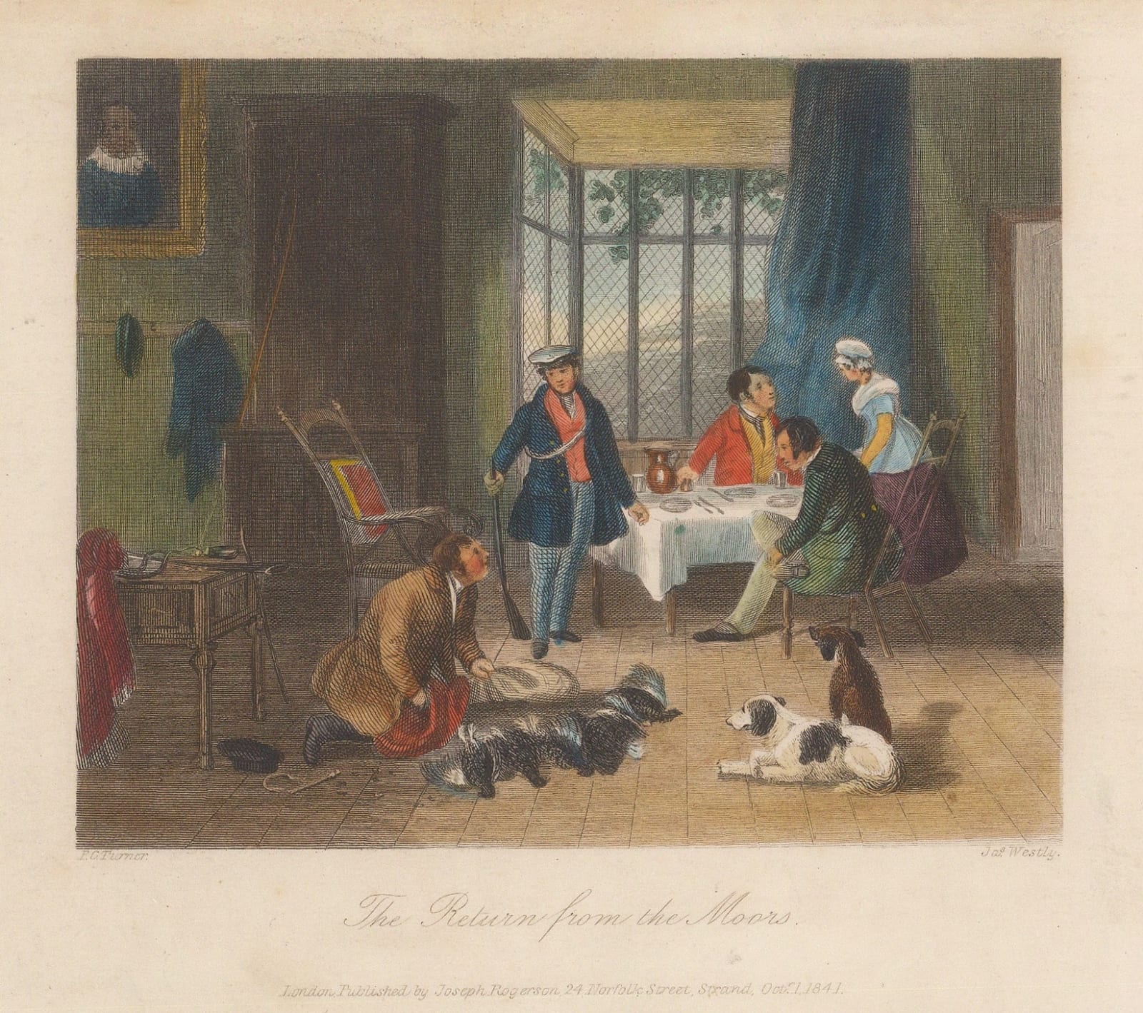 J. Westley, Shooting - Partridge Shooting, 1841