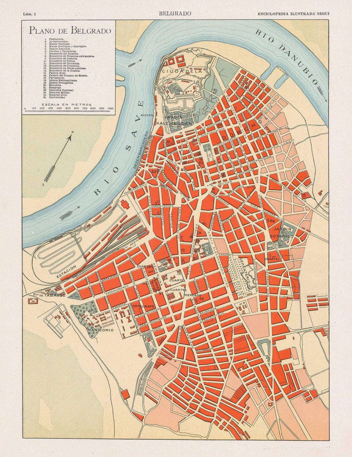 Enciclopedia Segui, Belgrade, 1910 (c.)