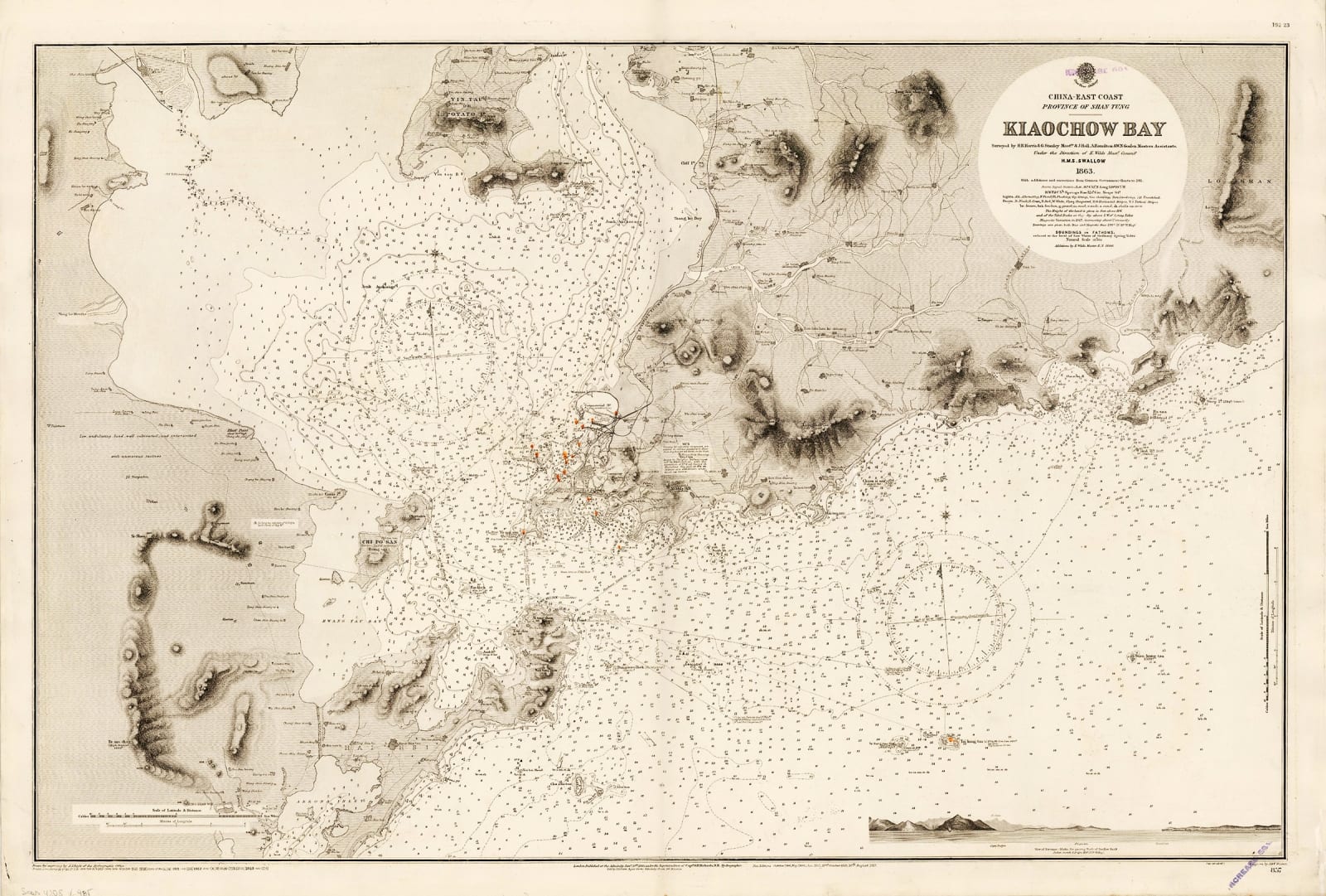 British Admiralty, Kiaochow Bay, 1923