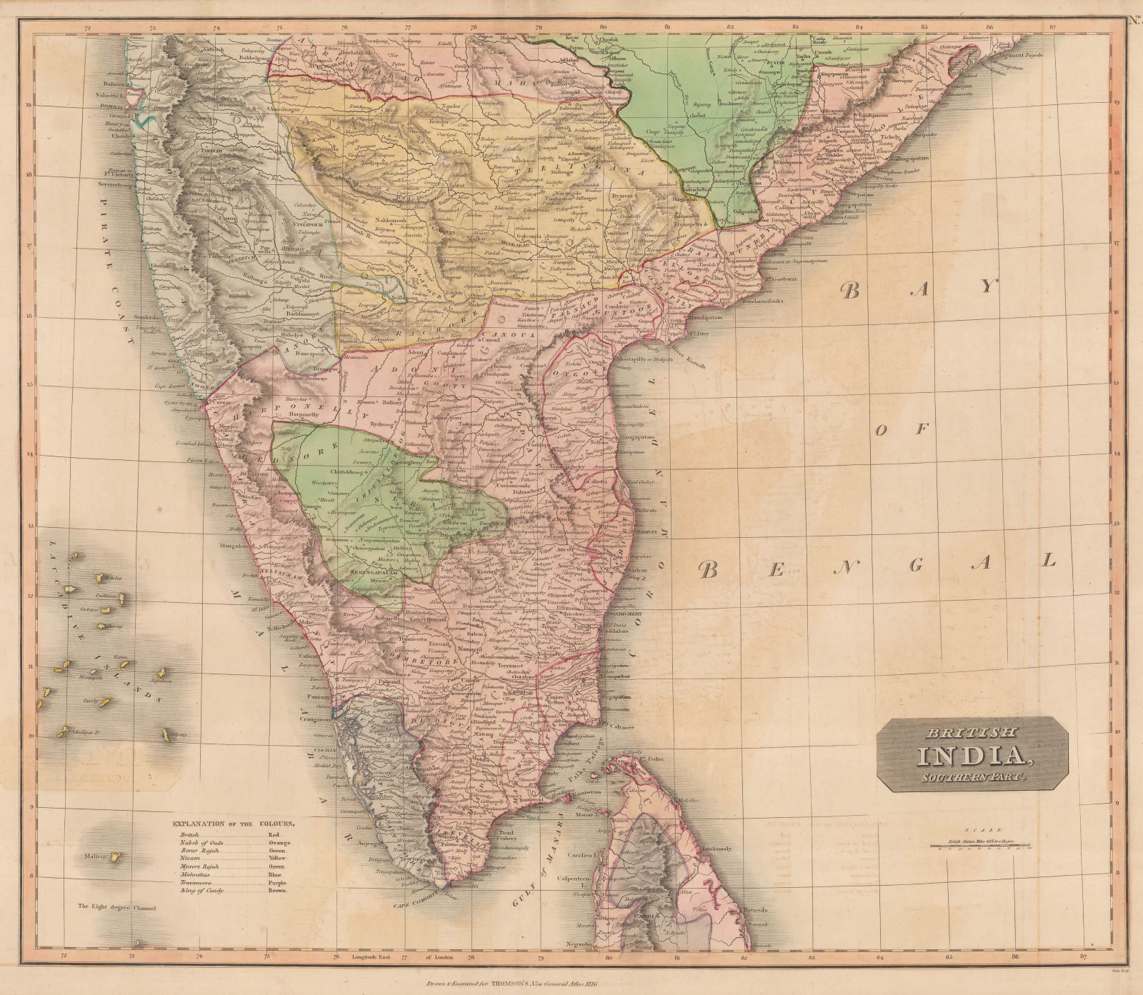 John Thomson, Southern India, 1816