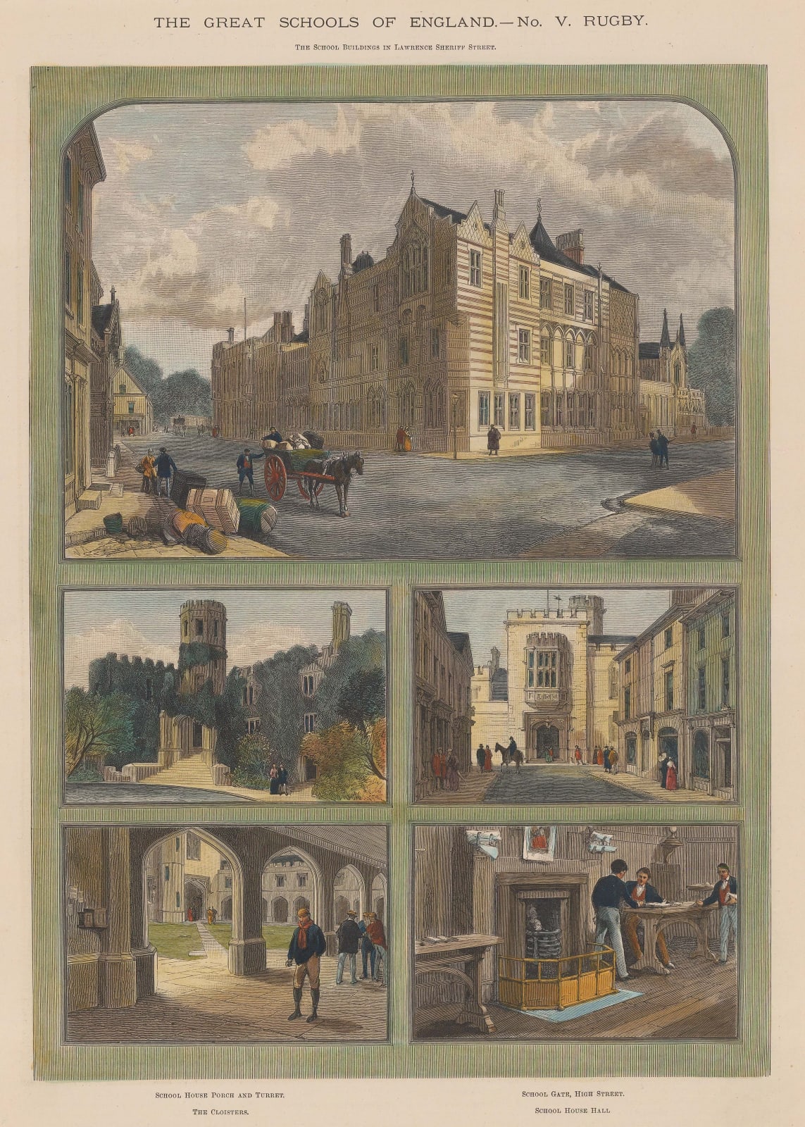Illustrated London News (ILN), Rugby School, 1891