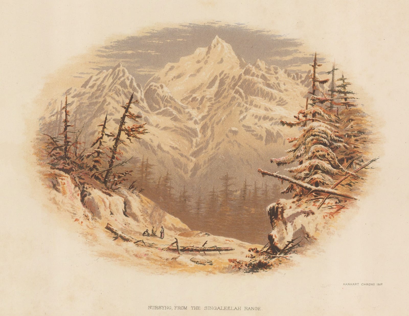 Nina Mazuchelli, Himalayas - Nursyng, 1876