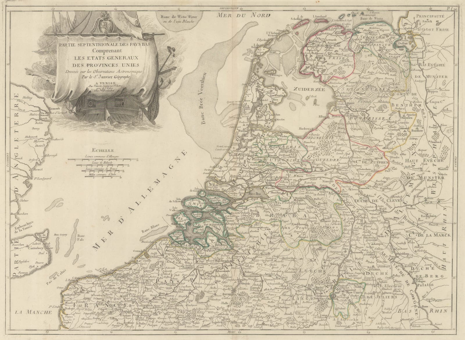 Francois Santini, Seven United Provinces of the Netherlands, 1780 c.