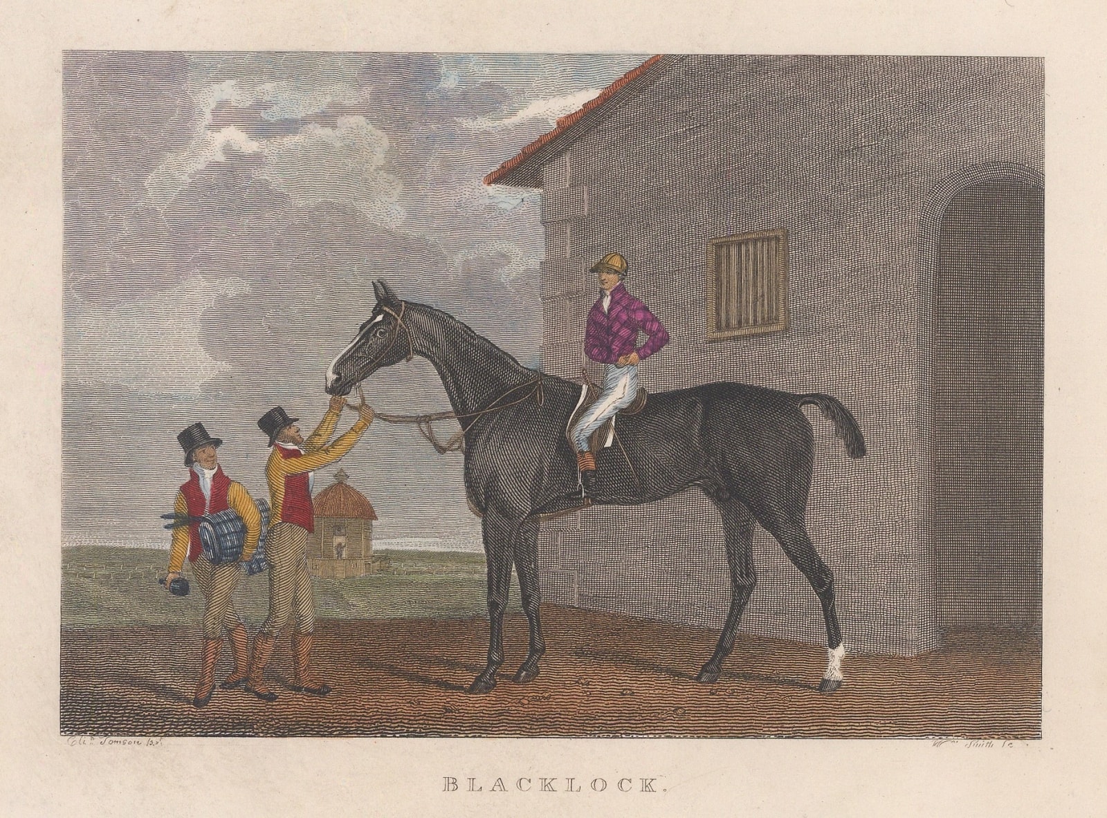 M. A. Pittman, Horse Racing - Blacklock, 1822